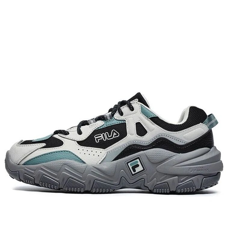 2 Sneakers da corsa "White Grey Green"
