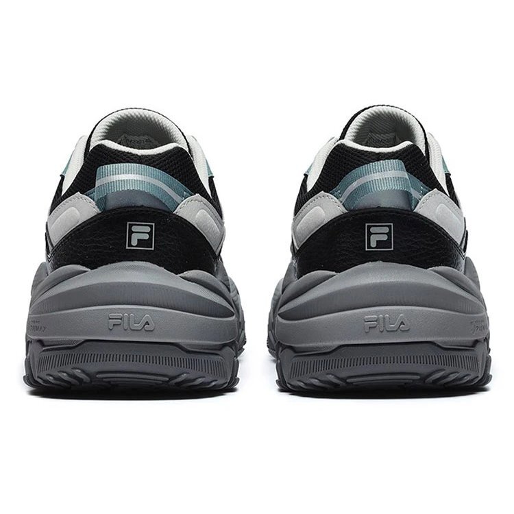 2 Sneakers da corsa "White Grey Green"