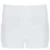Abito in jersey a rete da donna Off White con pantaloncini interni