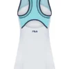 Abito in jersey da donna color acquamarina con pantaloncini interni