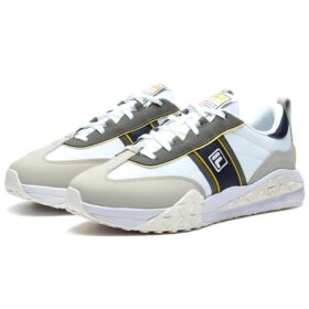Athletics Brick Shoes “Bianco Grigio Giallo”