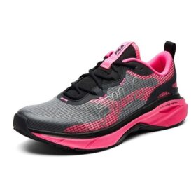 Athletics Low Top Nero/Rosa