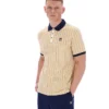 Beige classico Polo a righe BB1 Classic Vintage