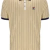 Beige classico Polo a righe BB1 Classic Vintage