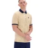 Beige classico Polo a righe BB1 Classic Vintage