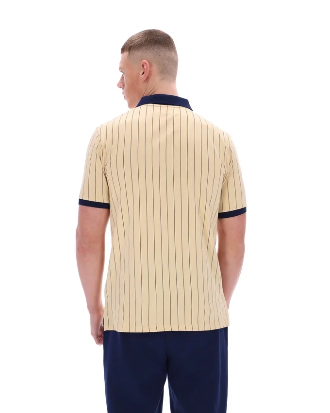 Beige classico Polo a righe BB1 Classic Vintage