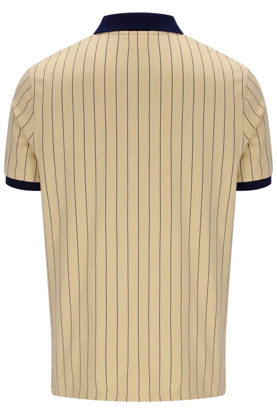 Beige classico Polo a righe BB1 Classic Vintage