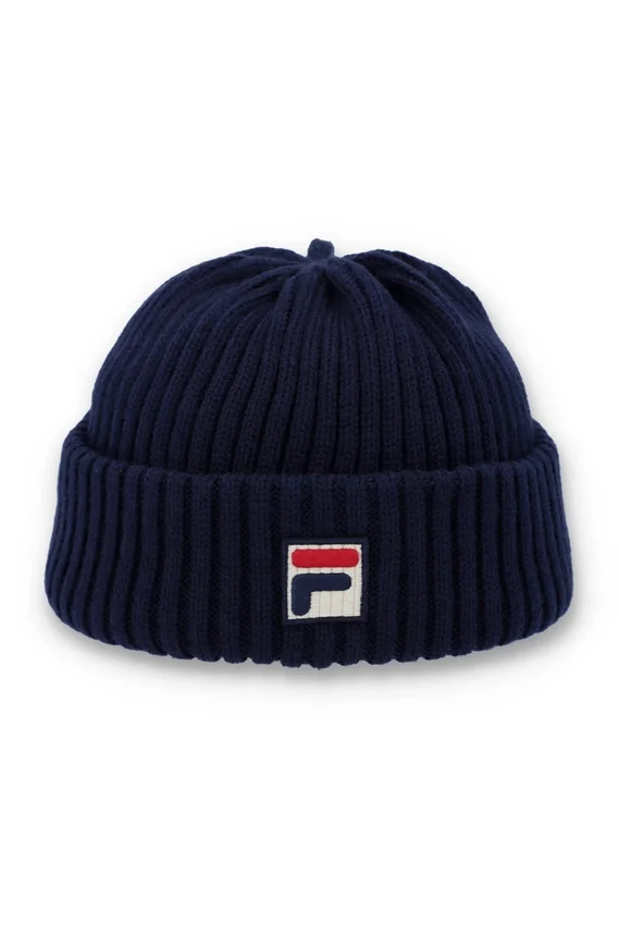 Berretto Fila Navy Finns Chunky Turn-Up Watchman