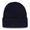 Berretto Fila Navy Ricco Watchman a coste con risvolto