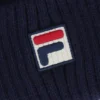 Berretto Fila Navy Ricco Watchman a coste con risvolto