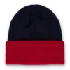 Berretto Fila Navy Rune con risvolto e blocchi di colore