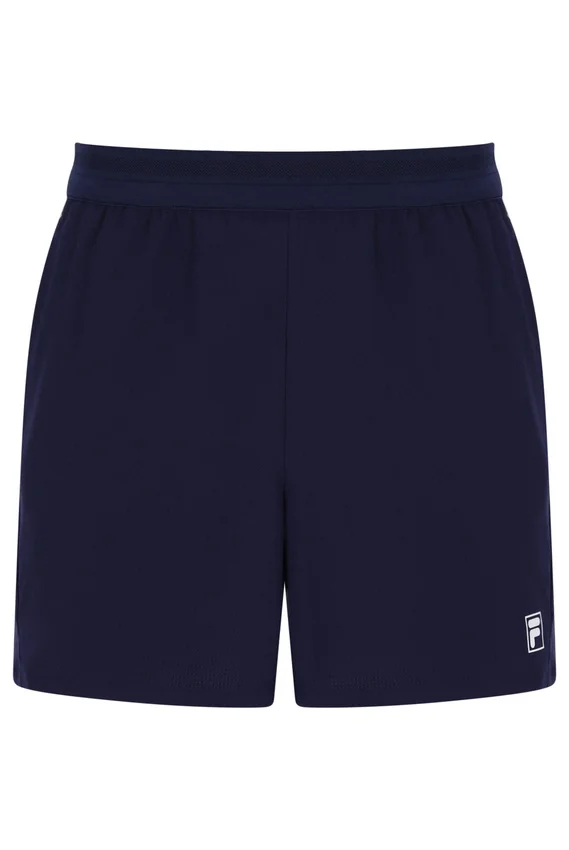 Blu navy scuro Pantaloncini da tennis da uomo da 5" con slip interno