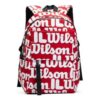 Borsa a doppia tracolla Fila x Wilson "Rosso Bianco"