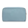 Borsa da toilette con logo grigia
