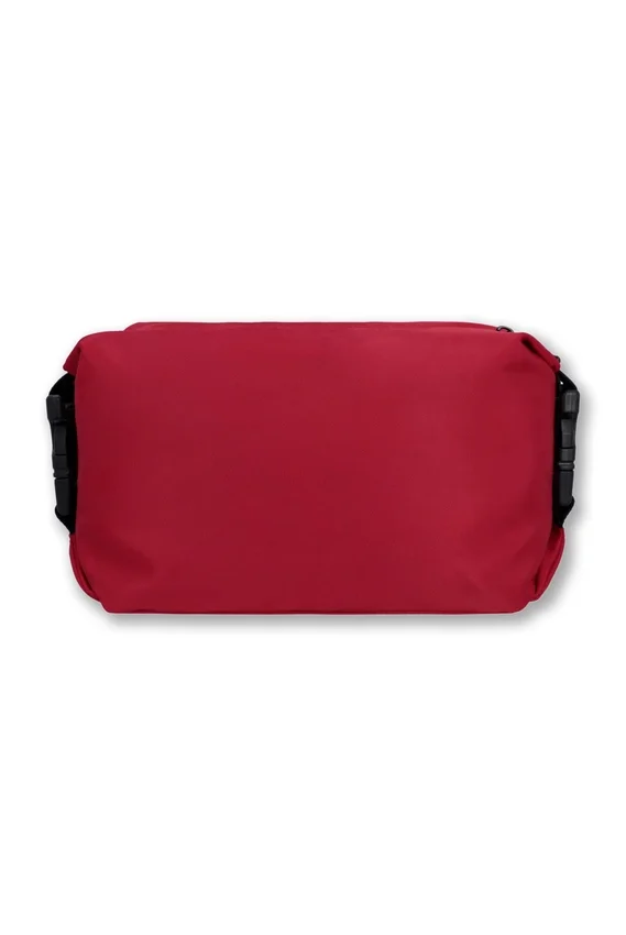Borsa da toilette con logo rosso