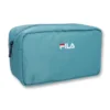 Borsa da toilette con logo verde