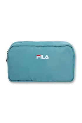 Borsa da toilette con logo verde