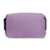 Borsa da toilette con logo viola