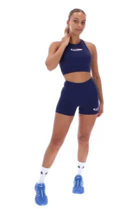 Bralette sportiva Fila x TALA SKINLUXE blu navy