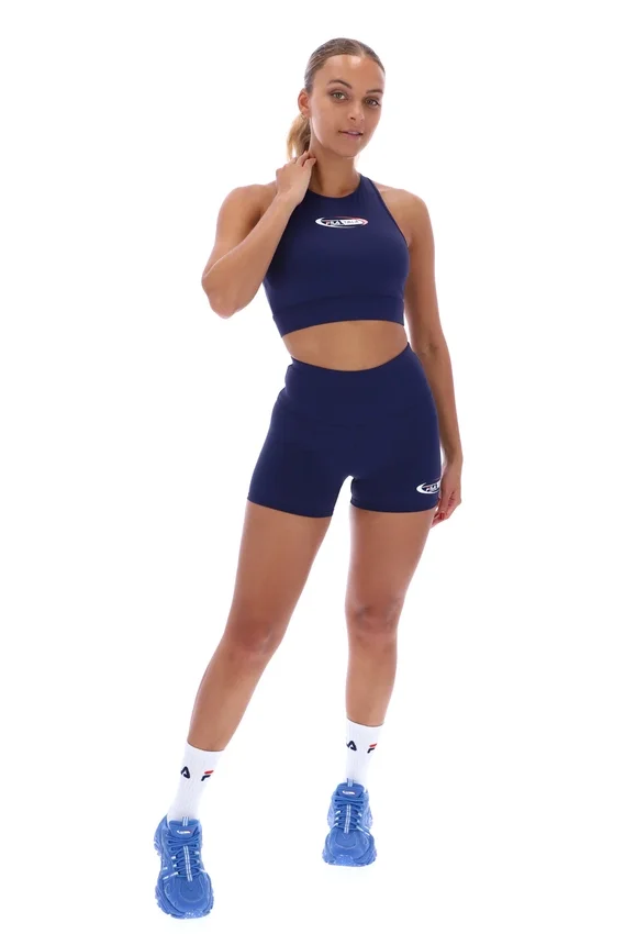Bralette sportiva Fila x TALA SKINLUXE blu navy