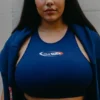 Bralette sportiva Fila x TALA SKINLUXE blu navy