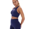 Bralette sportiva Fila x TALA SKINLUXE blu navy