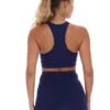 Bralette sportiva Fila x TALA SKINLUXE blu navy