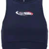 Bralette sportiva Fila x TALA SKINLUXE blu navy