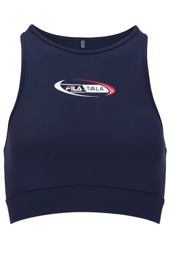 Bralette sportiva Fila x TALA SKINLUXE blu navy