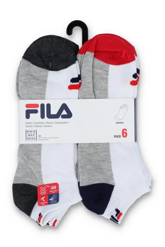 Calzini bianchi, confezione da 6