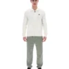 Camicia in maglia Teddy color latte di cocco