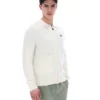 Camicia in maglia Teddy color latte di cocco