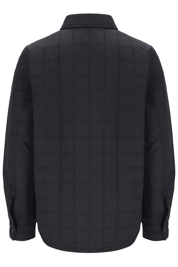 Camicia trapuntata leggermente imbottita Malcolm, color antracite