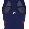 Canotta da tennis da donna blu navy