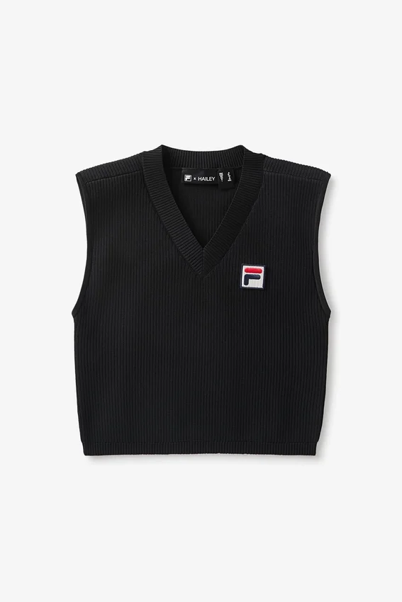 Canotta Fila x Hailey Baby nera