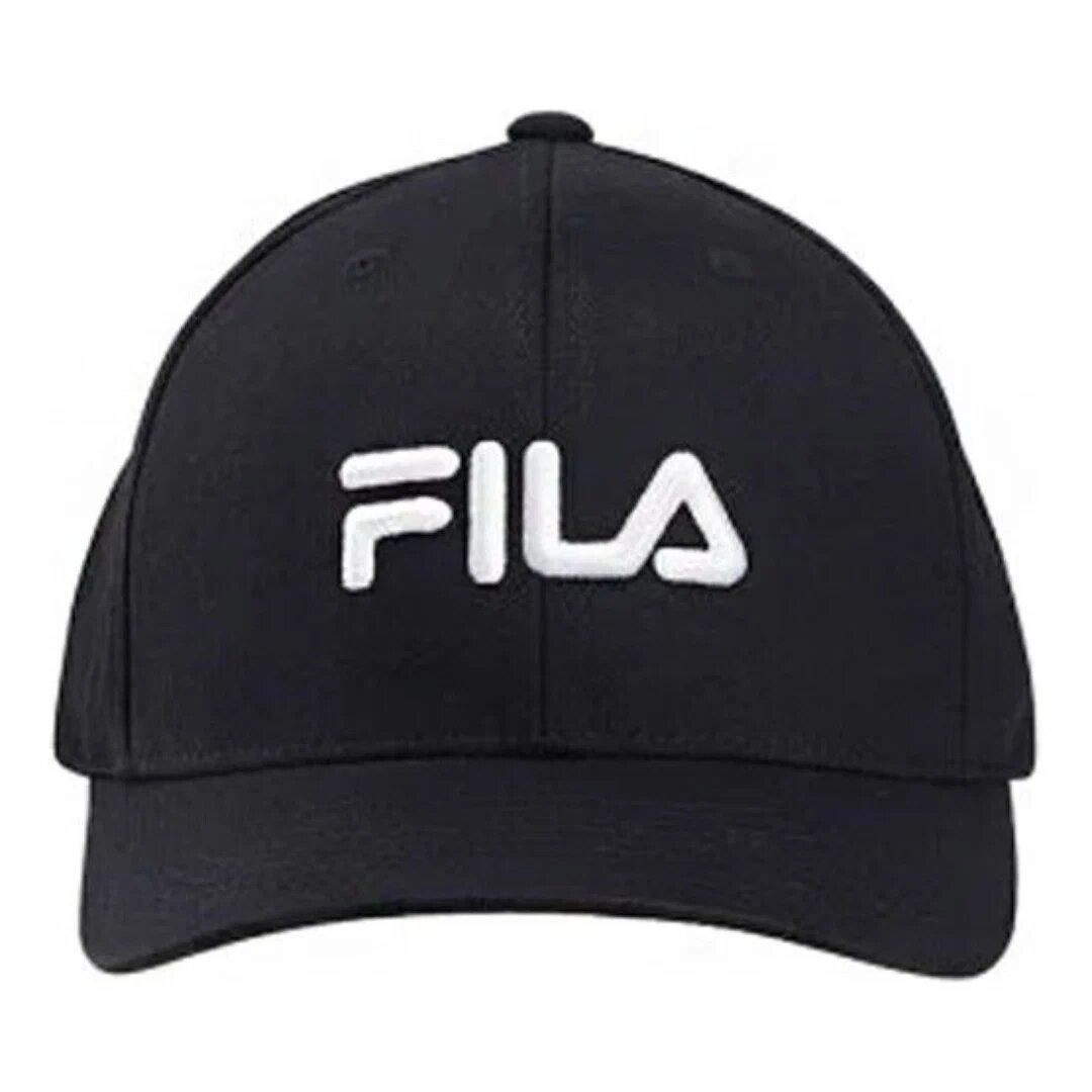 Cappellino con logo stampato "Nero Bianco"