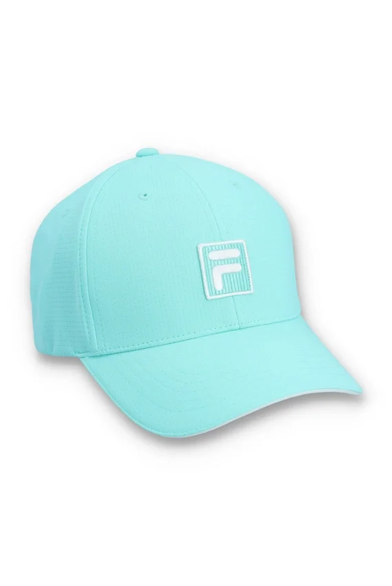 Cappellino da baseball Aqua F-Box in tessuto intrecciato