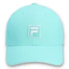 Cappellino da baseball Aqua F-Box in tessuto intrecciato