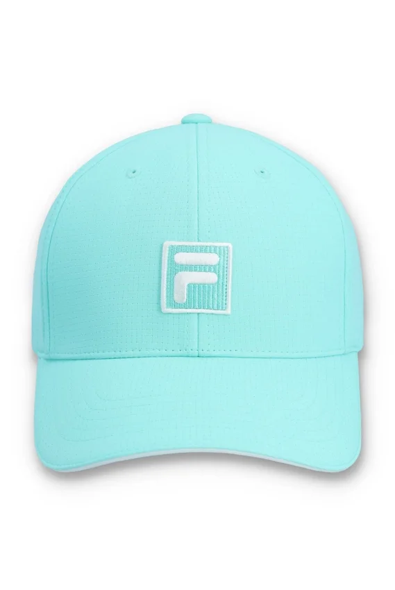 Cappellino da baseball Aqua F-Box in tessuto intrecciato
