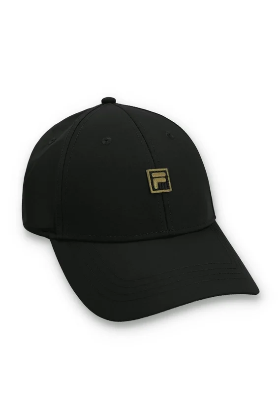 Cappellino da baseball Rawry a tinta unita con logo F-Box dorato