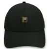 Cappellino da baseball Rawry a tinta unita con logo F-Box dorato