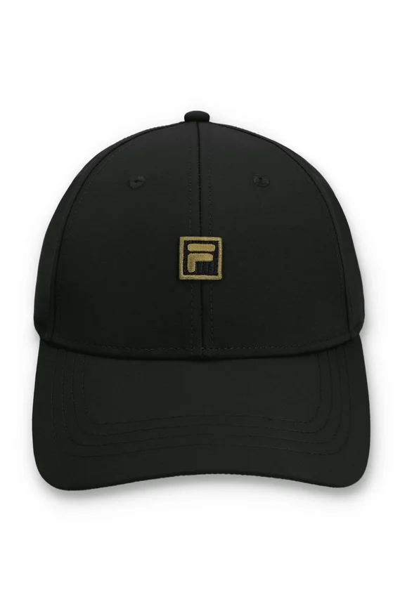 Cappellino da baseball Rawry a tinta unita con logo F-Box dorato