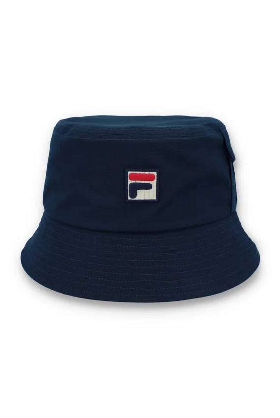 Cappello a secchiello blu Lavaro in tessuto ripstop