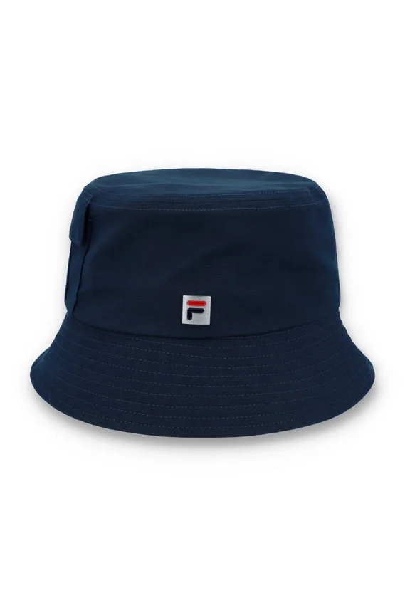 Cappello a secchiello blu Lavaro in tessuto ripstop