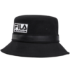 Cappello a secchiello casual con logo Fila x White Mountaineering "Black White"