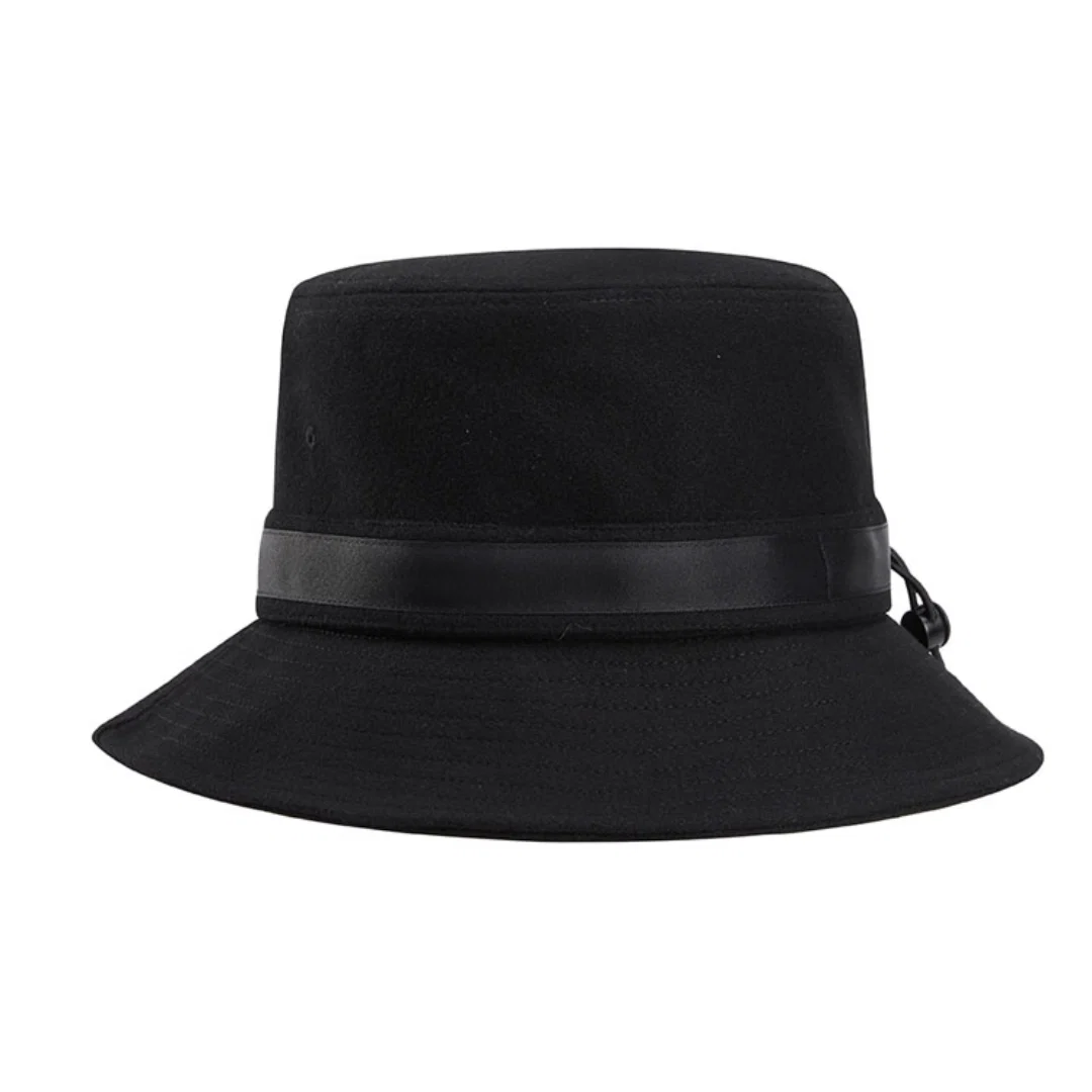 Cappello a secchiello casual con logo Fila x White Mountaineering "Black White"