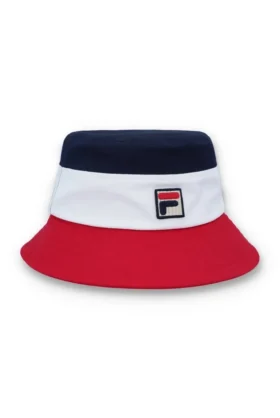 Cappello a secchiello Marco tricolore