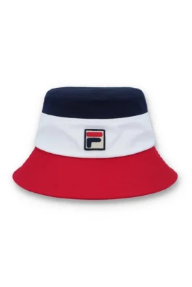 Cappello a secchiello Marco tricolore