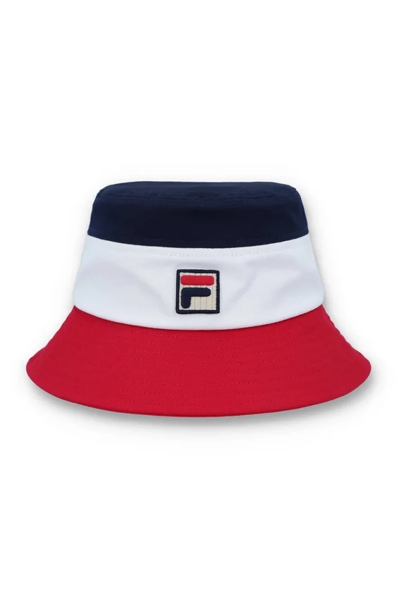 Cappello a secchiello Marco tricolore