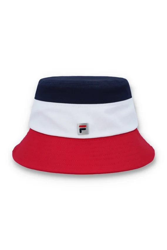 Cappello a secchiello Marco tricolore